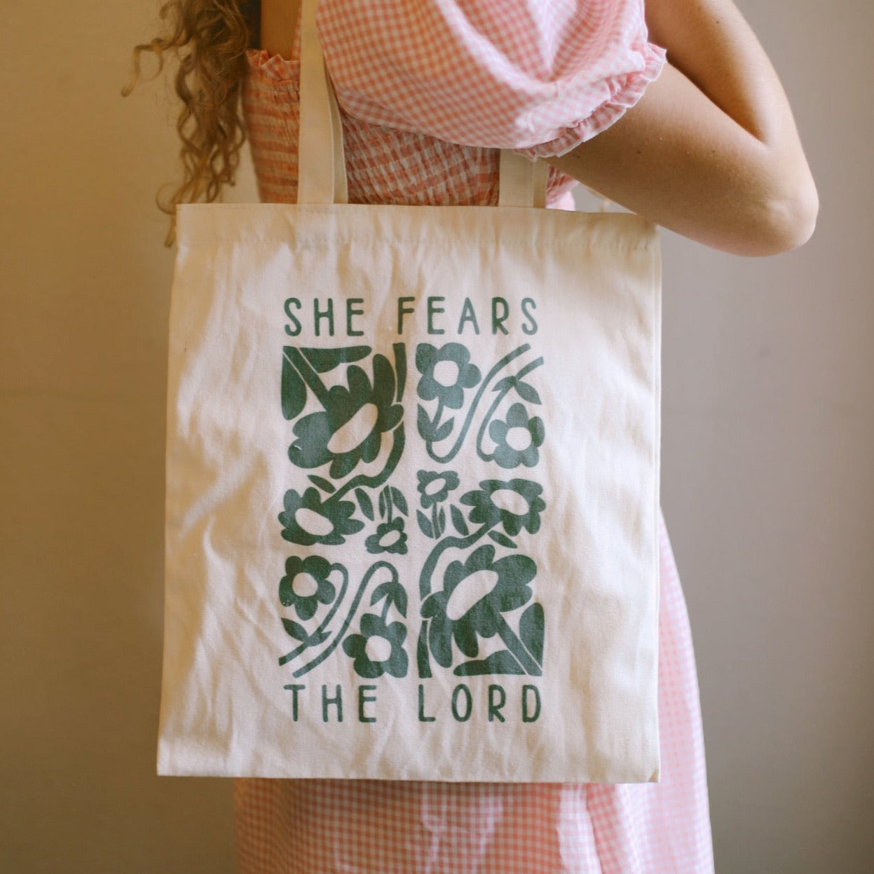 *NEW* She Fears the Lord Tote Bag