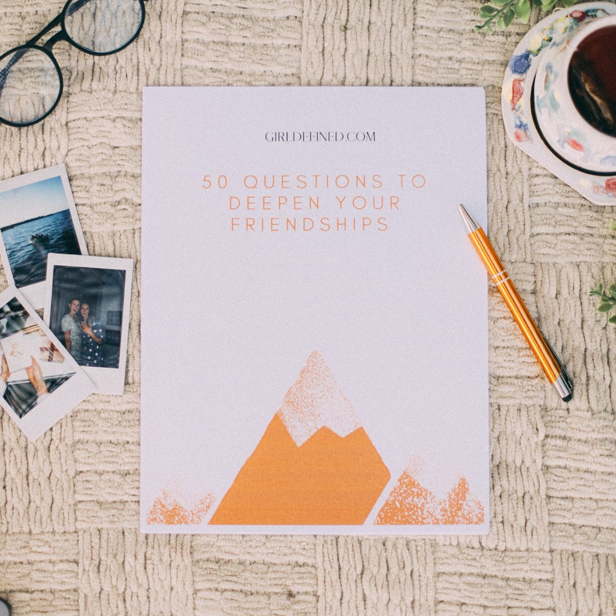 50 Questions to Deepen Your Friendships (PDF Download)