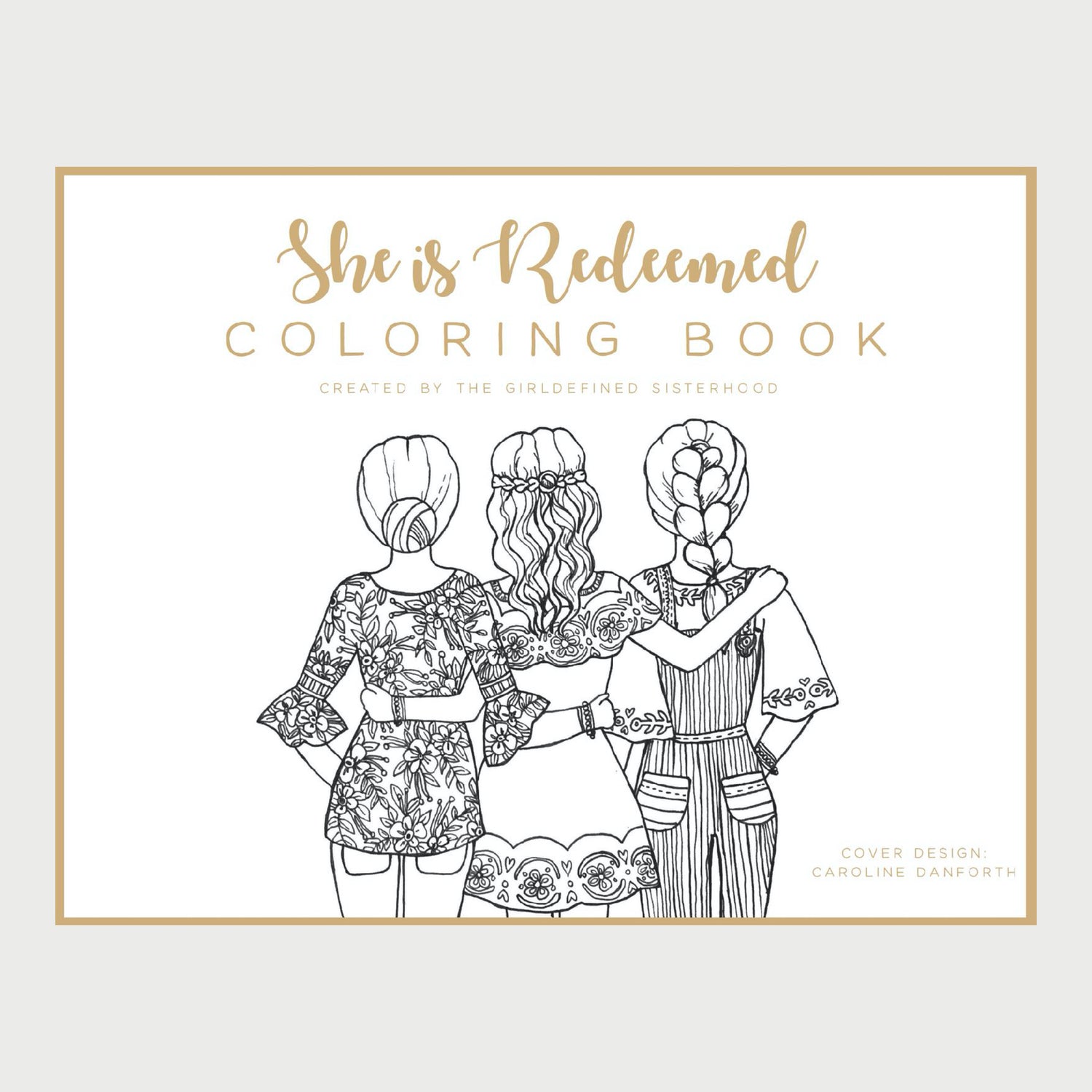 She Is Redeemed Coloring Book (PDF Download)